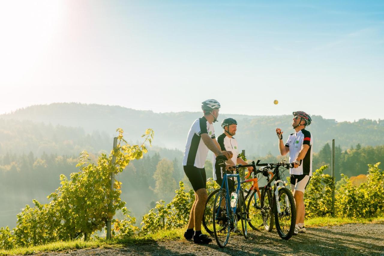 Hoefer Der Genusstreffpunkt Am Waldgrund Fasslberg Esterno foto